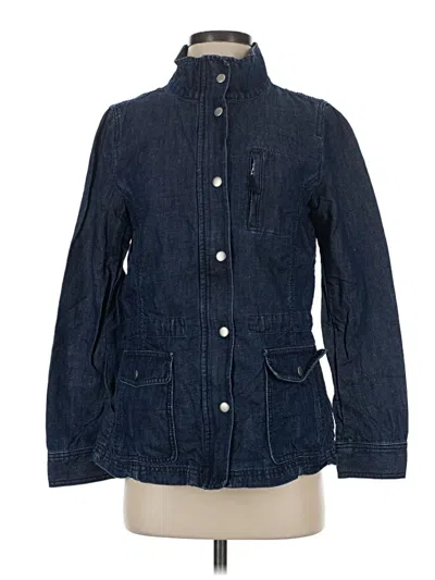 Pre-owned Talbots Denim Jacket In Blue