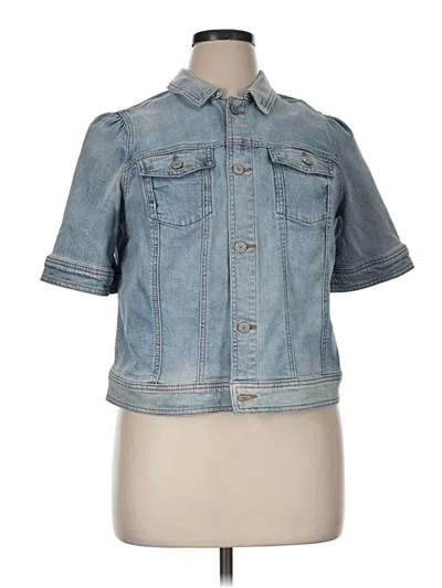 Pre-owned Talbots Denim Jacket In Blue