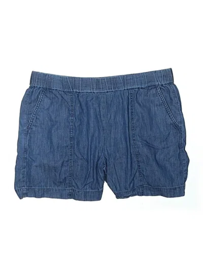Pre-owned Talbots Denim Shorts In Blue