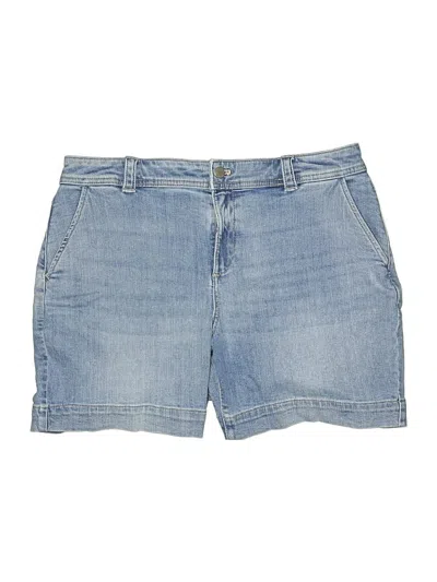 Pre-owned Talbots Denim Shorts In Blue