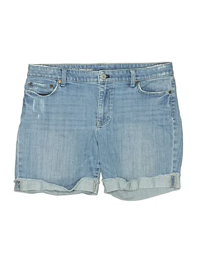 Pre-owned Talbots Denim Shorts In Blue
