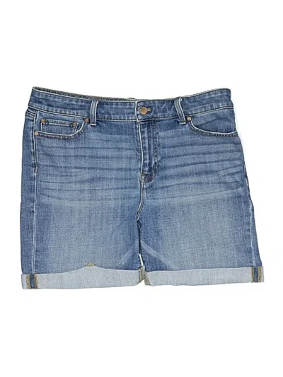 Pre-owned Talbots Denim Shorts In Blue