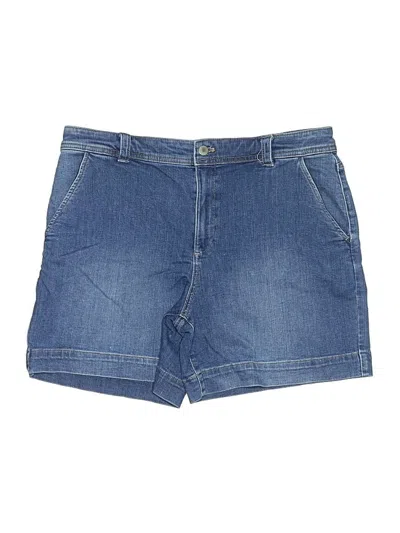 Pre-owned Talbots Denim Shorts In Blue