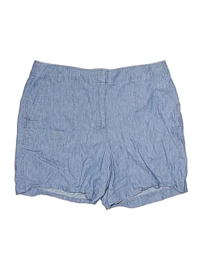 Pre-owned Talbots Denim Shorts In Blue