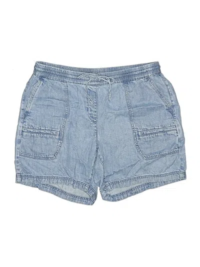 Pre-owned Talbots Denim Shorts In Blue