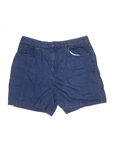 Pre-owned Talbots Denim Shorts In Blue
