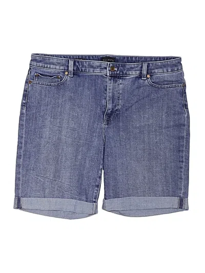 Pre-owned Talbots Denim Shorts In Blue