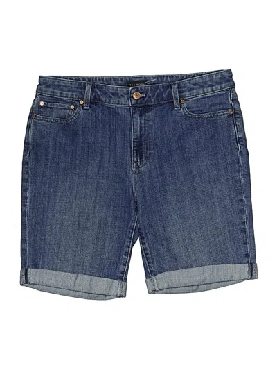 Pre-owned Talbots Denim Shorts In Blue