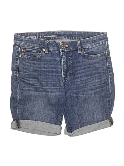 Pre-owned Talbots Denim Shorts In Blue