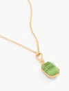 Talbots Double Sided Swivel Pendant Necklace - Pink/pistachio - 001  In Pink,pistachio