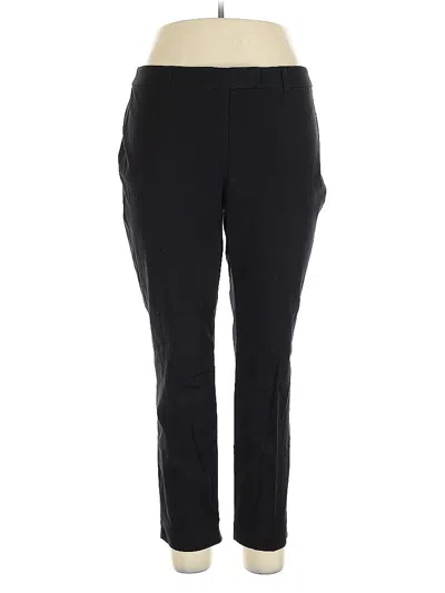 Pre-owned Talbots Dress Pants In Black