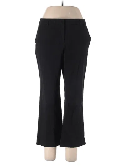 Pre-owned Talbots Dress Pants In Black