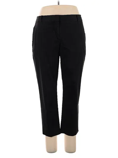 Pre-owned Talbots Dress Pants In Black