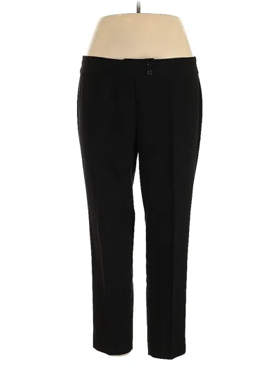 Pre-owned Talbots Dress Pants In Black