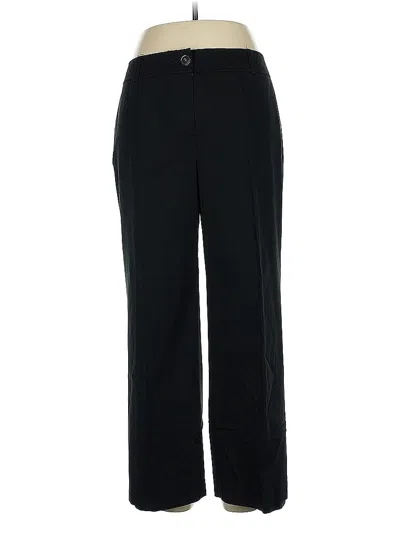 Pre-owned Talbots Dress Pants In Black