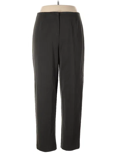 Pre-owned Talbots Dress Pants In Black