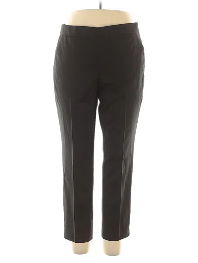 Pre-owned Talbots Dress Pants In Black