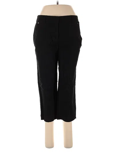 Pre-owned Talbots Dress Pants In Black