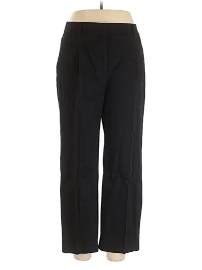 Pre-owned Talbots Dress Pants In Black