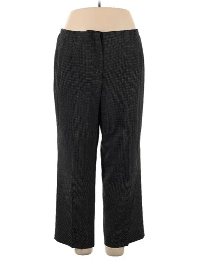 Pre-owned Talbots Dress Pants In Black