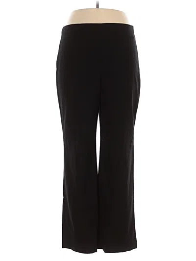 Pre-owned Talbots Dress Pants In Black