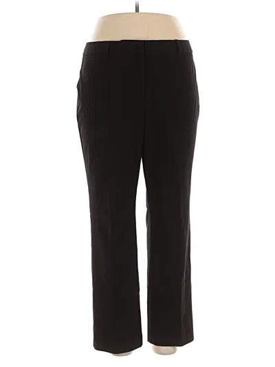 Pre-owned Talbots Dress Pants In Black