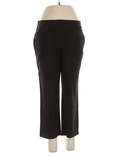 Pre-owned Talbots Dress Pants In Black