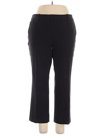 Pre-owned Talbots Dress Pants In Black