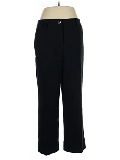 Pre-owned Talbots Dress Pants In Black