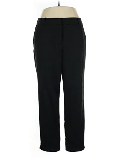 Pre-owned Talbots Dress Pants In Black