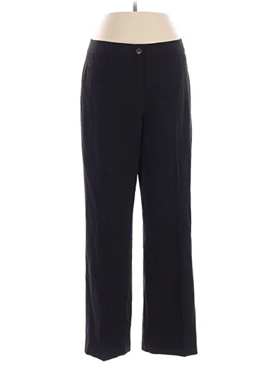 Pre-owned Talbots Dress Pants In Black