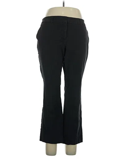 Pre-owned Talbots Dress Pants In Black