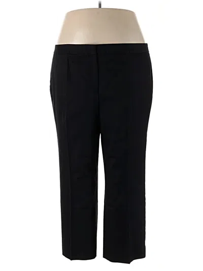 Pre-owned Talbots Dress Pants In Black