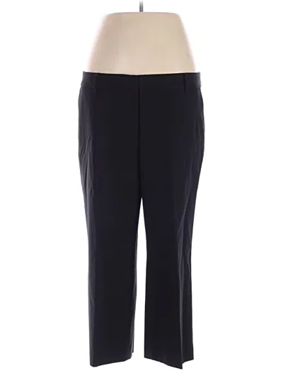 Pre-owned Talbots Dress Pants In Black