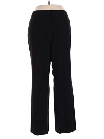 Pre-owned Talbots Dress Pants In Black