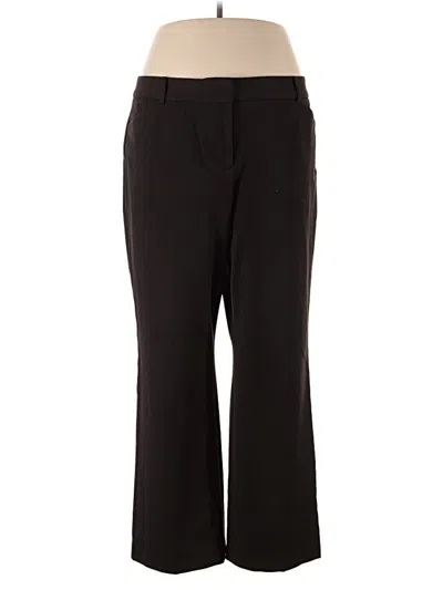 Pre-owned Talbots Dress Pants In Black