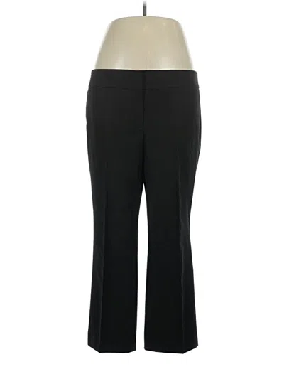 Pre-owned Talbots Dress Pants In Black