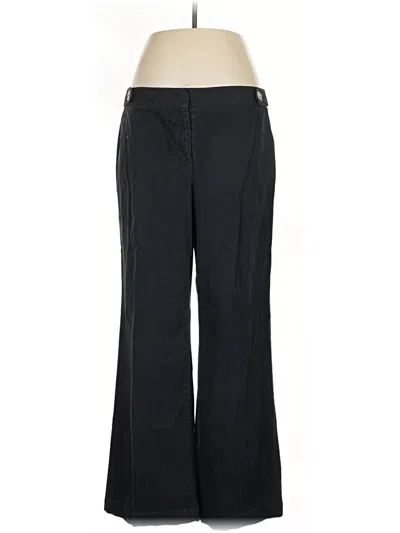 Pre-owned Talbots Dress Pants In Black