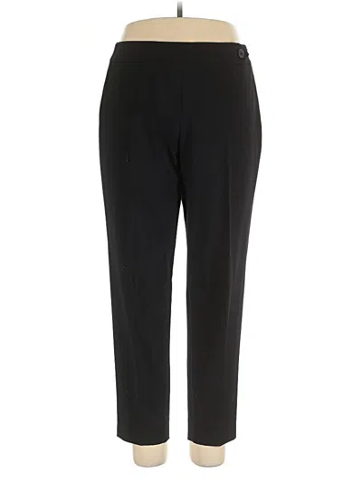 Pre-owned Talbots Dress Pants In Black