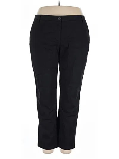 Pre-owned Talbots Dress Pants In Black