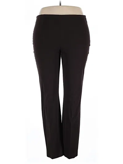 Pre-owned Talbots Dress Pants In Black