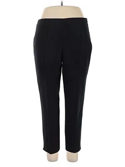 Pre-owned Talbots Dress Pants In Black