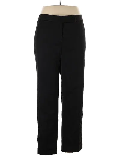 Pre-owned Talbots Dress Pants In Black