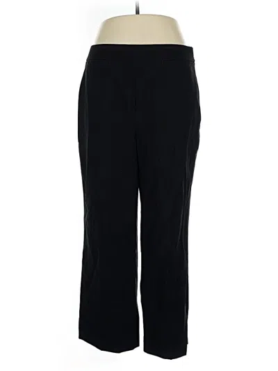 Pre-owned Talbots Dress Pants In Black