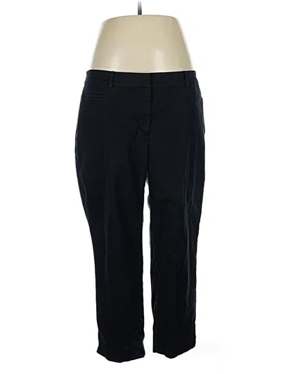 Pre-owned Talbots Dress Pants In Black