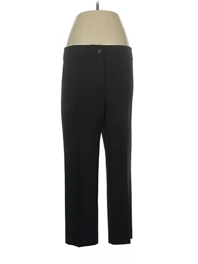 Pre-owned Talbots Dress Pants In Black