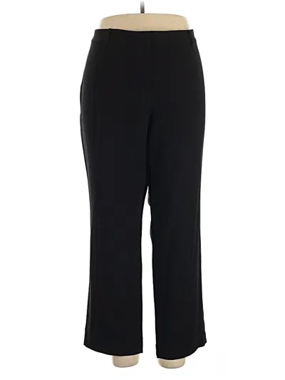 Pre-owned Talbots Dress Pants In Black