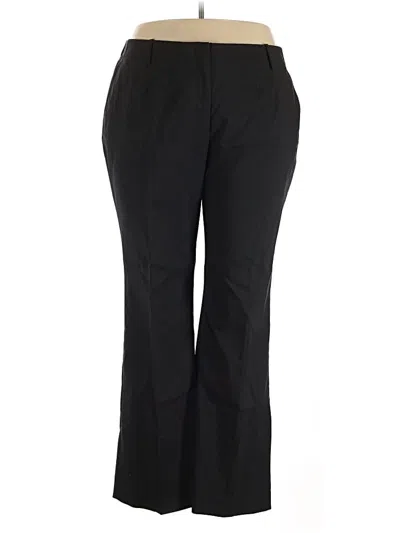 Pre-owned Talbots Dress Pants In Black