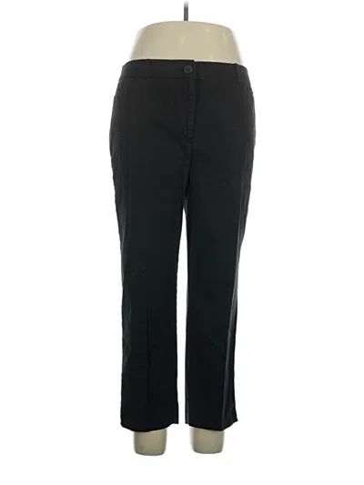 Pre-owned Talbots Dress Pants In Black