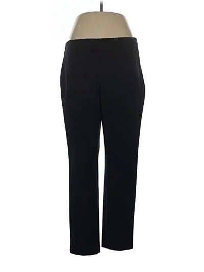 Pre-owned Talbots Dress Pants In Black
